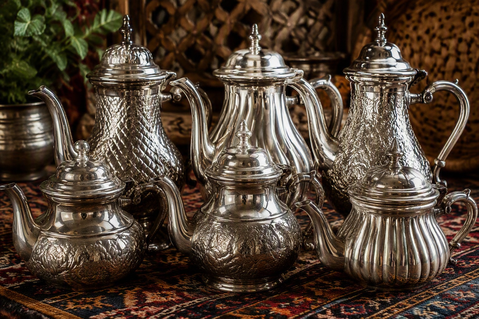 Aluminium Tea Pots